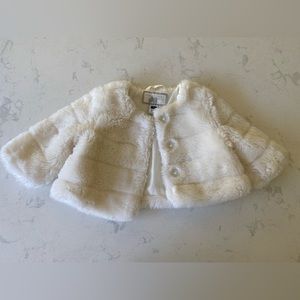 Janie and Jack Faux Fur Jacket